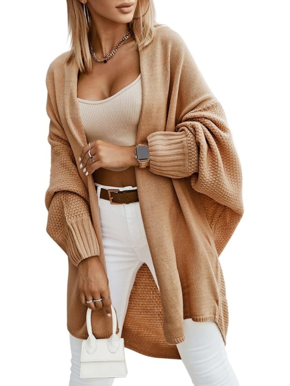 Cardigan Sweaters for Women Oversized Long Open Front Clothes 2026